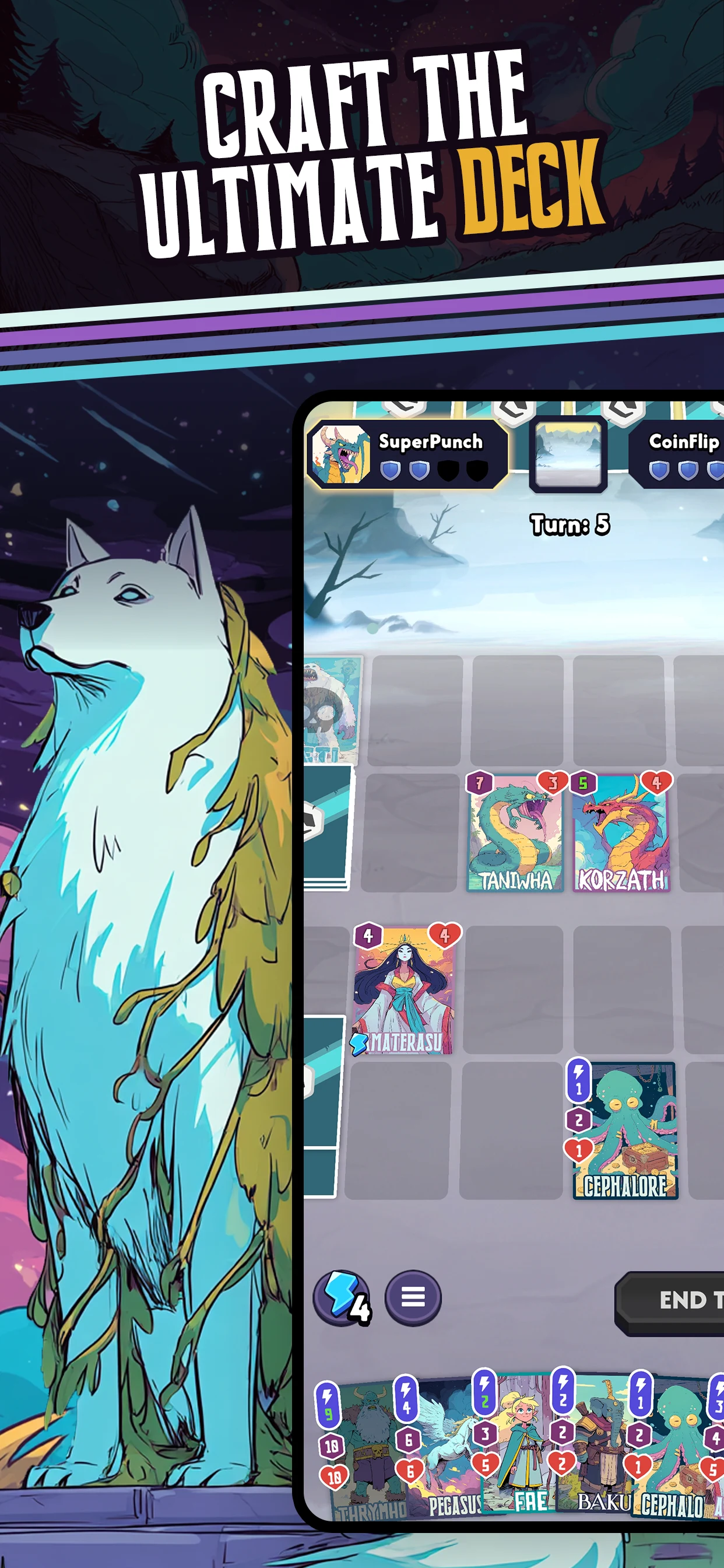 Mystic Realms: TCG Card Battle screenshot