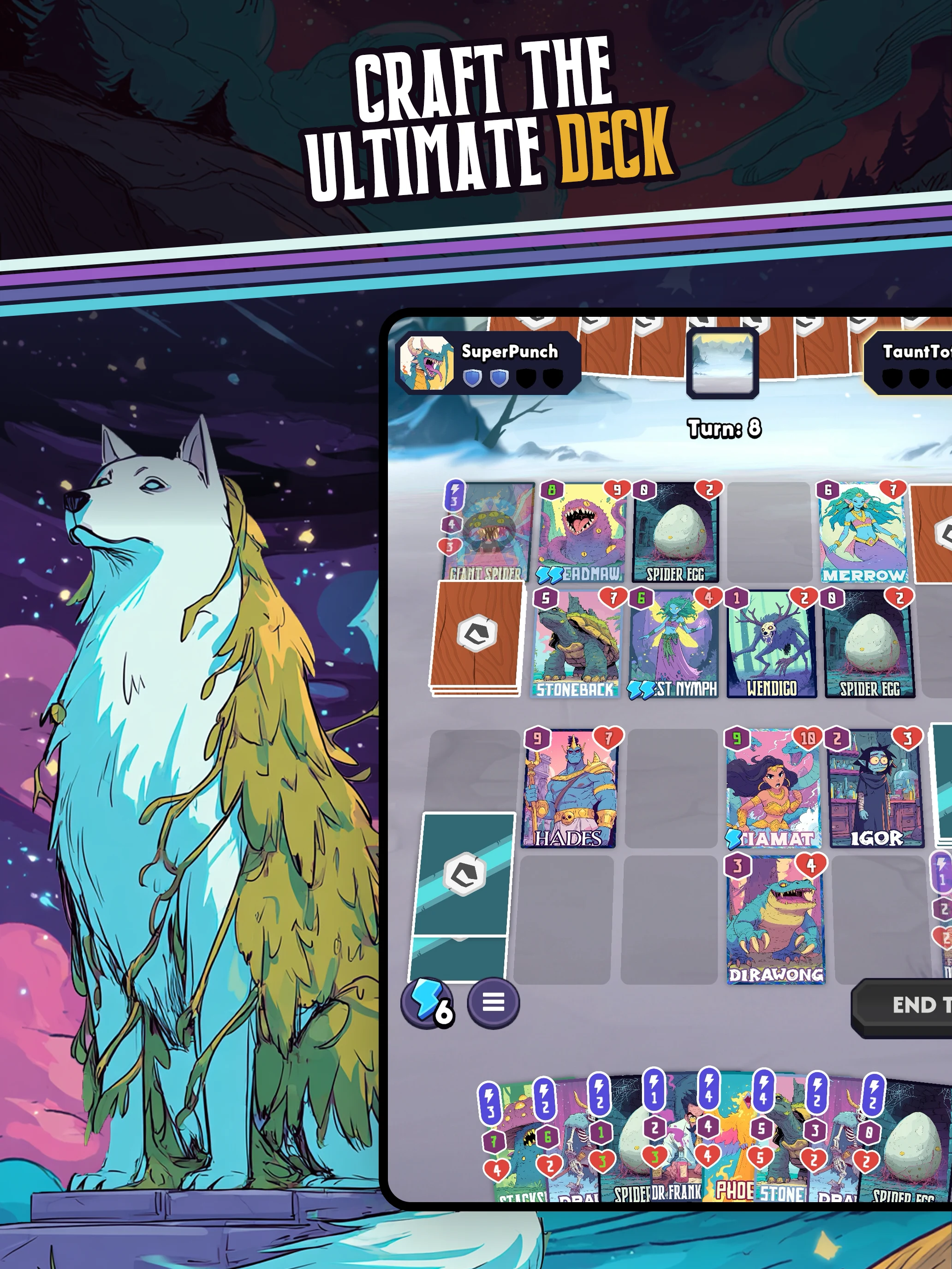 Mystic Realms: TCG Card Battle screenshot
