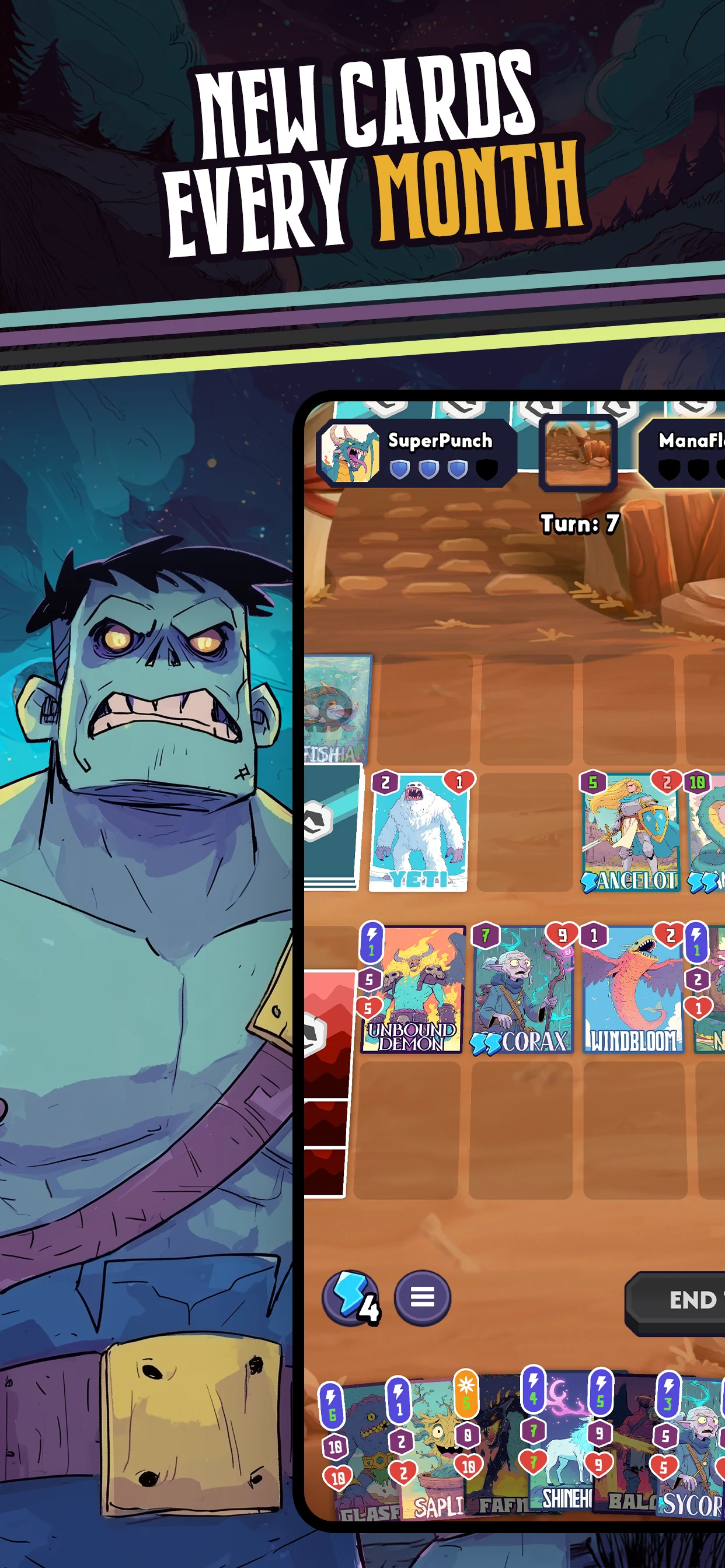 Mystic Realms: TCG Card Battle screenshot